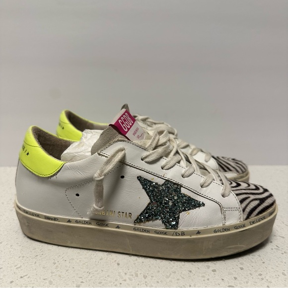Golden Goose Shoes - Golden Goose Hi Star Zebra 37